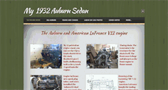 Desktop Screenshot of 1932auburnsedan.com